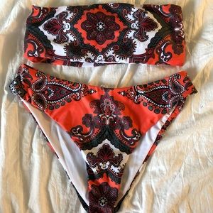 Bandeau bikini set